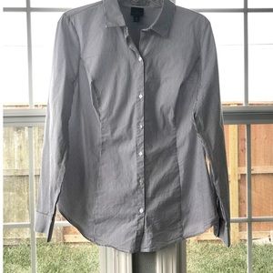 Worthington Stripped Long Sleeve Button-down Shirt